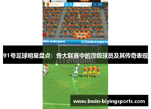 91号足球明星盘点：各大联赛中的顶级球员及其传奇表现